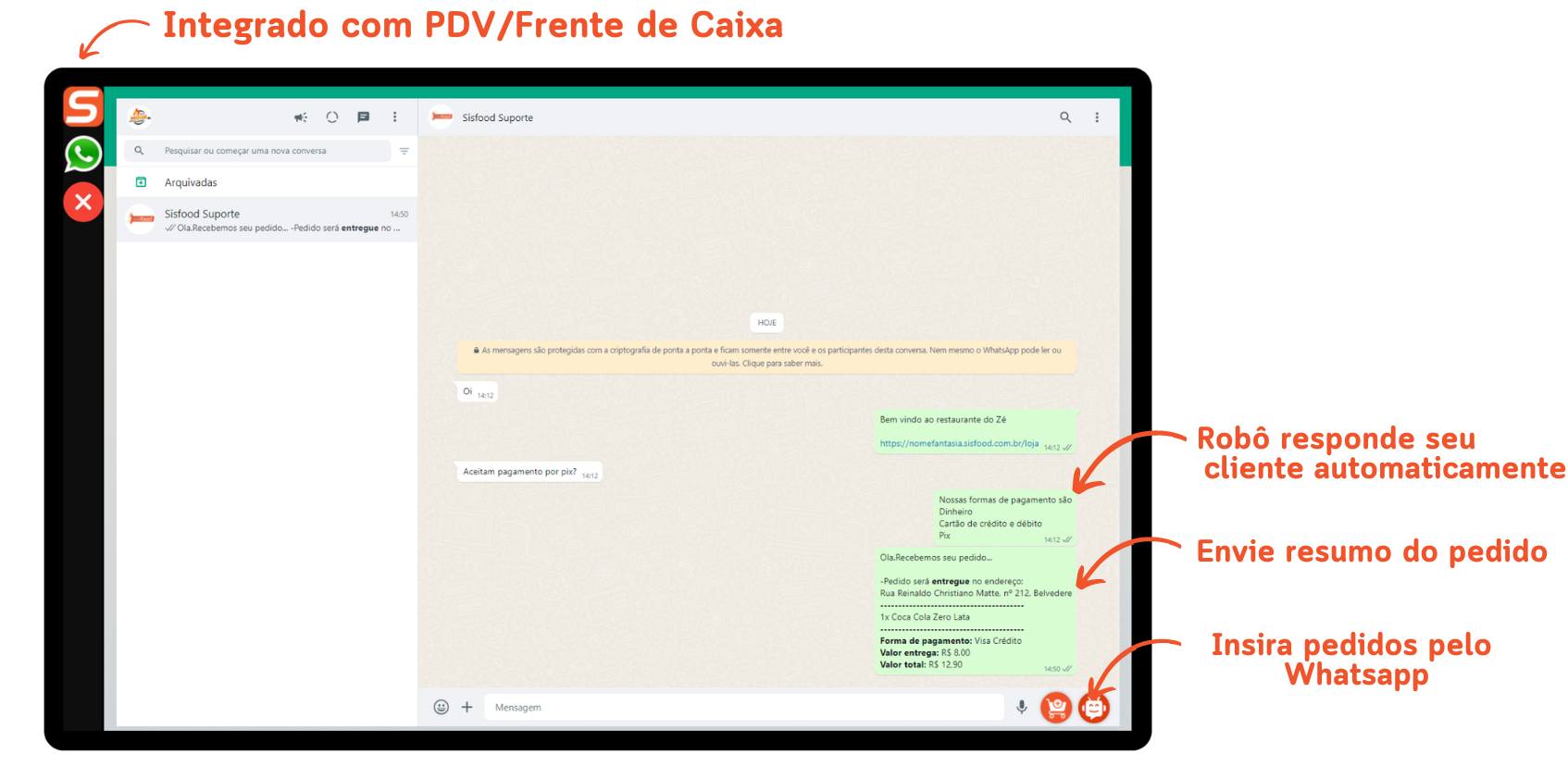 WhatsApp Bot com IA conversacional